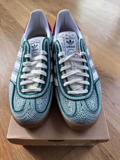Pre-owned Adidas Originals Seanwotherspoon Gazelle Shoes In Green