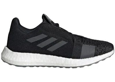 Pre-owned Adidas Originals Senseboost Go (women's) Sneakers In Core Black/grey Six/grey Three