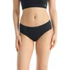 Adidas Originals Set Of 3 Hipster Briefs In Black