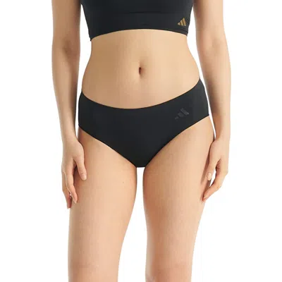 Adidas Originals Set Of 3 Hipster Briefs In Black