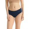Adidas Originals Set Of 3 Hipster Briefs In Blue