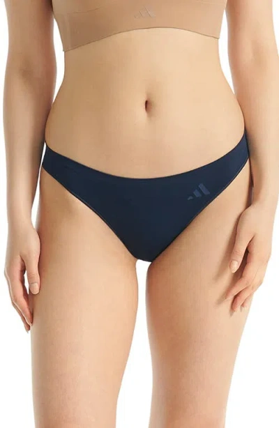 Adidas Originals Set Of 3 Thongs In Blue