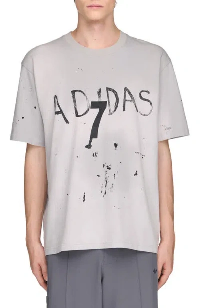 Adidas Originals Adidas X Song For The Mute Adi007 T-shirt In Gray