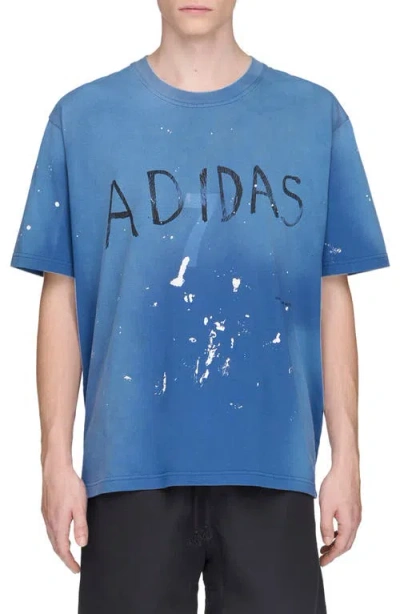 Adidas Originals Adidas X Song For The Mute Adi007 T-shirt In Blue
