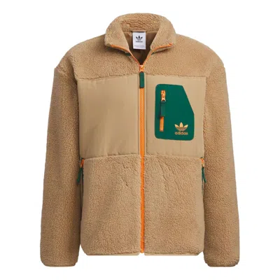 Adidas Originals Sherpa Jackets 'brown'