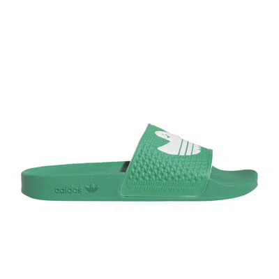 Pre-owned Adidas Originals Shmoofoil Slide 'semi Court Green'