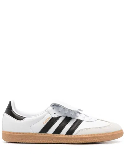 Adidas Originals Samba Lt Leather Low-top Sneakers In White
