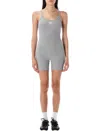 Adidas Originals Short Jumpsuit In Gray