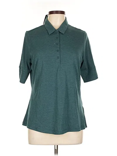 Adidas Originals Short Sleeve Polo Shirt In Green