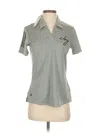 Adidas Originals Short Sleeve Polo Shirt In Gray