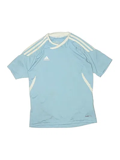 Pre-owned Adidas Originals Kids' Short Sleeve Top Blue Tops