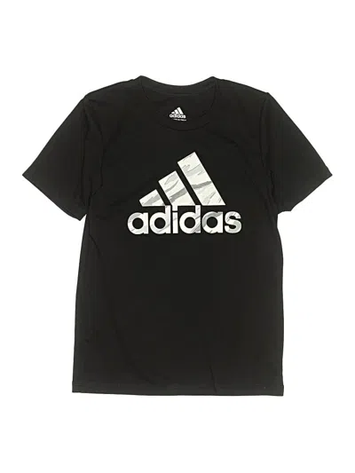 Pre-owned Adidas Originals Kids' Short Sleeve T-shirt In Black