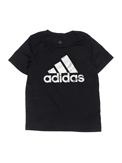 Pre-owned Adidas Originals Kids' Short Sleeve T-shirt In Black