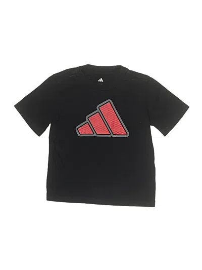 Pre-owned Adidas Originals Kids' Short Sleeve T-shirt In Black