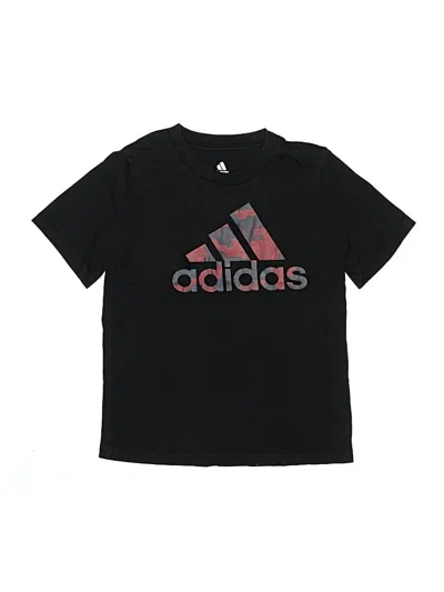 Pre-owned Adidas Originals Kids' Short Sleeve T-shirt In Black