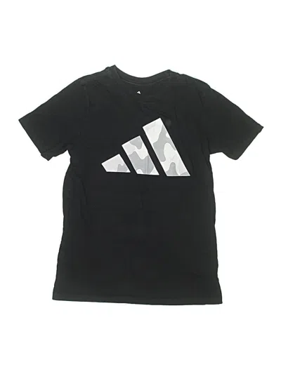 Pre-owned Adidas Originals Kids' Short Sleeve T-shirt In Black