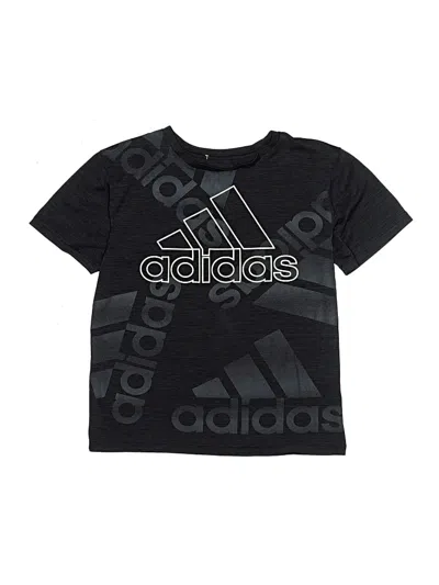 Pre-owned Adidas Originals Kids' Short Sleeve T-shirt In Black
