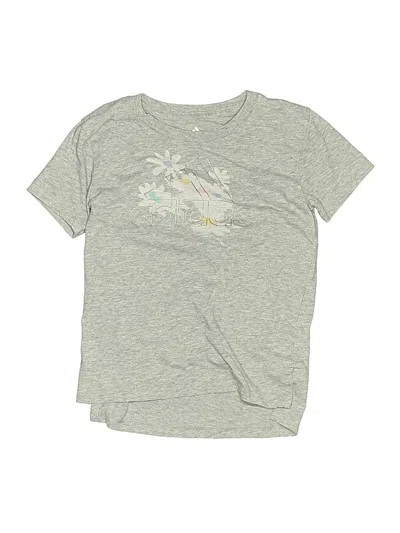 Pre-owned Adidas Originals Kids' Short Sleeve T-shirt In Gray