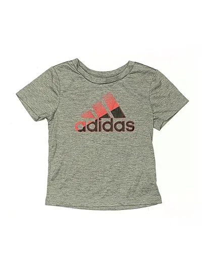 Pre-owned Adidas Originals Babies' Short Sleeve T-shirt In Gray