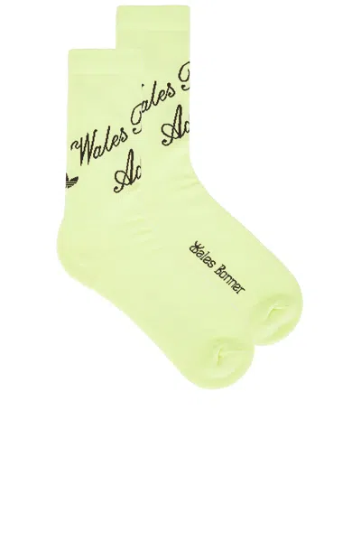 Adidas Originals Short Socks In Green