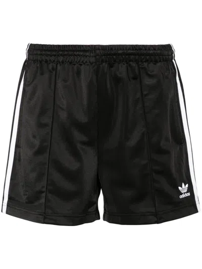 Adidas Originals Firebird Recycled Polyester Shorts In Black