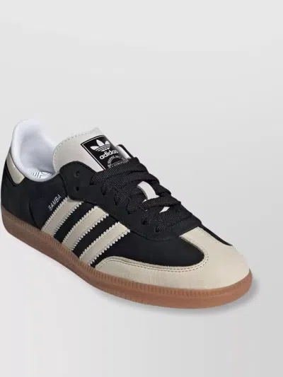ADIDAS ORIGINALS SIDE STRIPE SNEAKER WITH ROUND TOE
