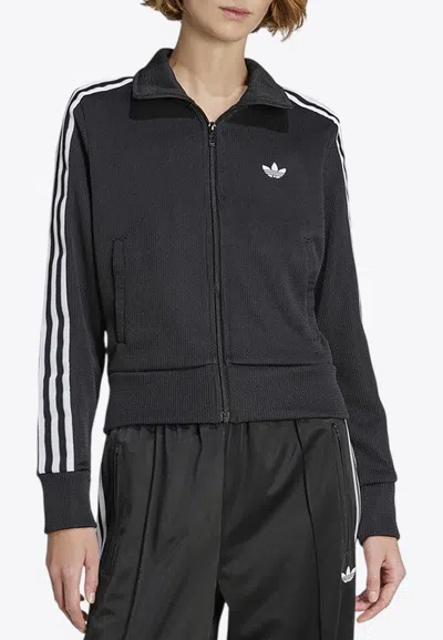 ADIDAS ORIGINALS SIGNATURE STRIPES ZIP-UP SWEATSHIRT