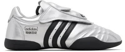 Adidas Originals Silver Brain Dead Edition Taekwondo Sneakers In Multi