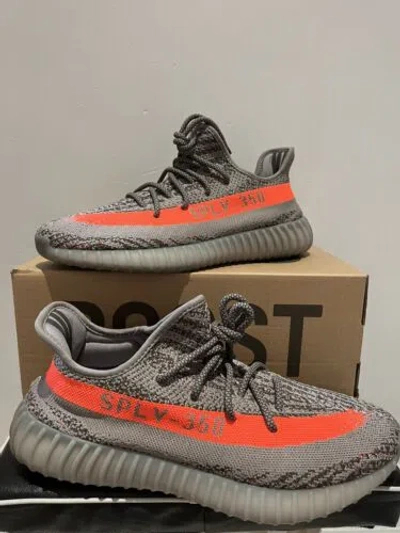 Pre-owned Adidas Originals Size 10.5 - Adidas Yeezy Boost 350 V2 Low Beluga Reflective Gw1229 In Gray