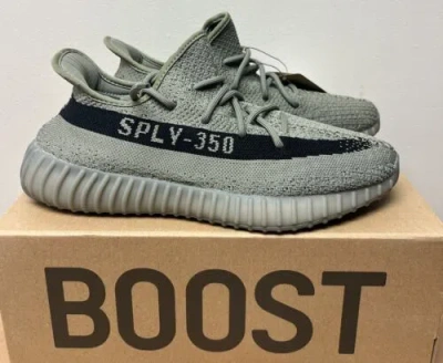 Pre-owned Adidas Originals Size 8.5 - Adidas Yeezy Boost 350 V2 Granite In Gray
