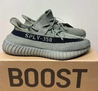 Pre-owned Adidas Originals Size 9 - Adidas Yeezy Boost 350 V2 Granite In Gray