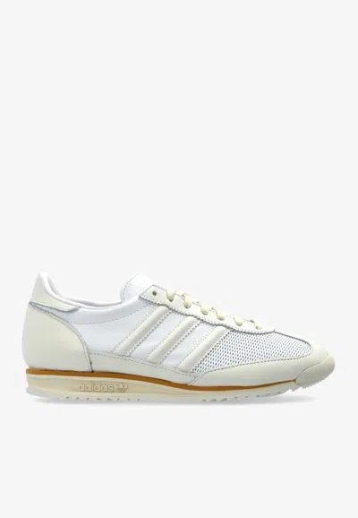 Adidas Originals Sl 72 Leather Low-top Sneakers In White