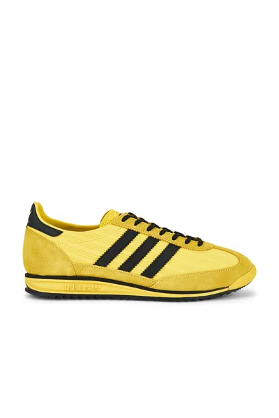 Adidas Originals Sl 72 Og Suede And Leather-trimmed Jacquard Sneakers In Multi