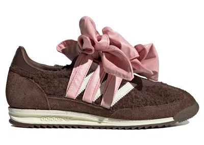 Pre-owned Adidas Originals Sl 72 Og Caroline Hu (women's) Sneakers In Brown/wonder Mauve/ivory In Multi