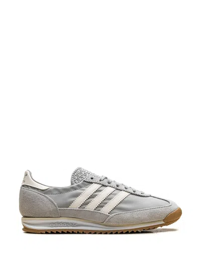 Adidas Originals Sl 72 Og Round-toe Low-top Sneakers In Gray