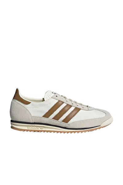 Adidas Originals Sl 72 Og Sneaker In Cream White  Olive Strata  & Core Black