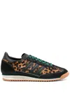 Adidas Originals Sl 72 Og Sneakers Core Black / Off White / Collegiate Green In Black