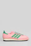 Adidas Originals Sl 72 Og Sneakers In Rose-pink Suede And Fabric In Pink