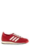 Adidas Originals Sl 72 Sneakers With Rubber Sole And Stripes In Red