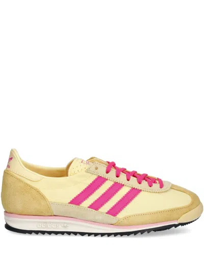 Adidas Originals Sl 72 Og Sneakers In Yellow
