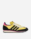 Adidas Originals Womens Yellow Core Black Sl 72 Leather Low-top Trainers In Yellow