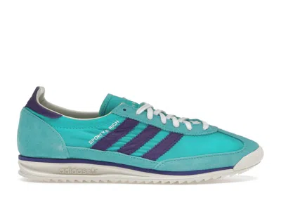 Pre-owned Adidas Originals Sl 72 Og Sporty & Rich (women's) Sneakers In Mint Rush/power Purple/cream White In Multi