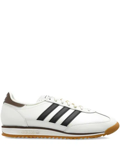 Adidas Originals Sl 72 Og Stripes Lace-up Trainers In White