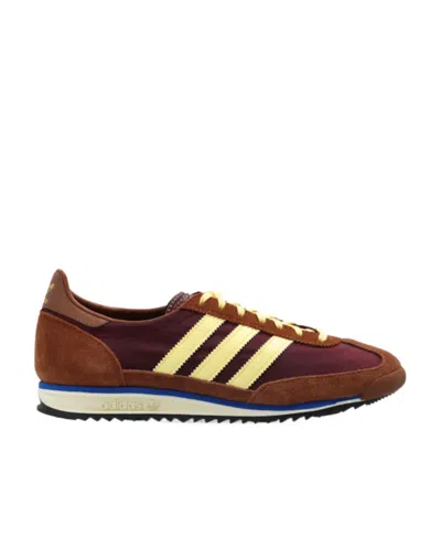 Adidas Originals Sl72 Og Women S Sneakers Brown In Burgundy