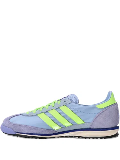 Adidas Originals Sl 72 Og Three-stripe Suede Sneakers In Blue