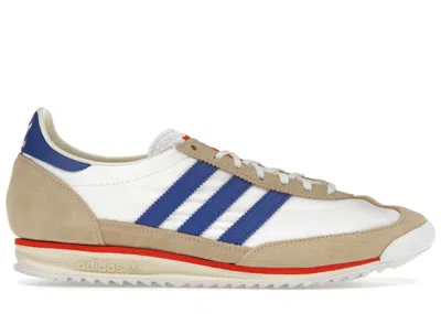 Pre-owned Adidas Originals Sl 72 Og White Royal (women's) Sneakers In Cloud White/collegiate Royal/red