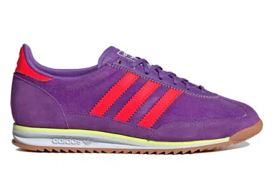 Pre-owned Adidas Originals Sl 72 Og (women's) Sneakers In Active Purple/solar Red/cloud White In Multi