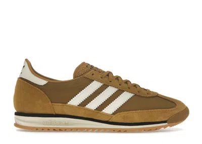 Pre-owned Adidas Originals Sl 72 Og (women's) Sneakers In Bronze Strata/cream White/core Black In Multi