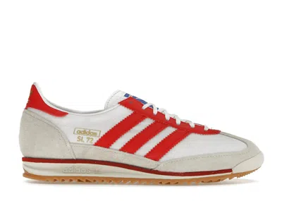 Pre-owned Adidas Originals Sl 72 Og (women's) Sneakers In Cloud White/better Scarelet Red/alumina