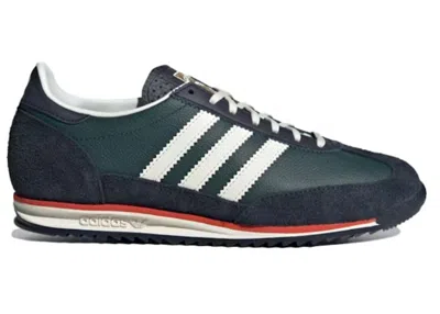 Pre-owned Adidas Originals Sl 72 Og (women's) Sneakers In Mineral Green/off White/legend Ink